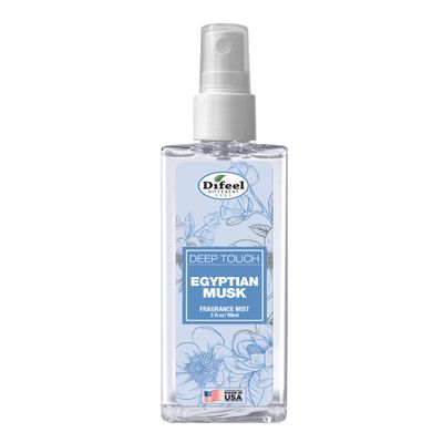 Difeel Deep Touch Body Mist Spray - Egyptian Musk 3 Ounces