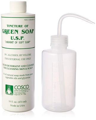 Cosco Green Soap 1 Pint SQUEEZE BOTTLE 8oz