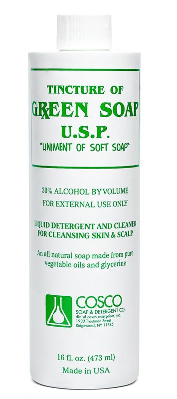 Cosco Green Soap 1 Pint SQUEEZE BOTTLE 8oz