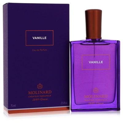 MOLINARD VANILLE by Molinard, EAU DE PARFUM SPRAY 2.5 OZ (NEW PACKAGING)