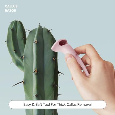F3 Systems Callus Razor, Pedicure Tool, Effective for Cracked Heel, Ergonomic Design for Grip, Safety Stainless Steel Callus Shaver, Blade for Foot Care, Hard, Rough,Thick Callused Skin Remover(3pack)