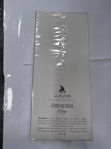 Zakat Lever Du Soleil Onix Perfume