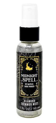 Bath and Body Works Diamond Shimmer Travel Size Fine Fragrance Mist For Women 3 oz. (Midnight Spell)