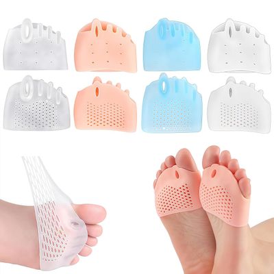 Tydlig Hyggear Silicone Toe Separators for Women - 2025 New 4 Pairs Hygear Toe Separators for Overlapping Toes Foot Corrector, Soft and Breathable Toe Separators for Men and Women (Mix)