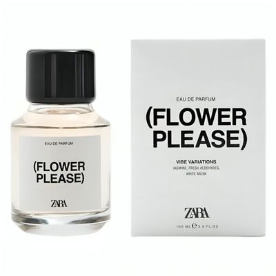 Zara (Flower Please Cologne for Men EDP Eau De Parfum 100 ML (3.4 FL OZ)