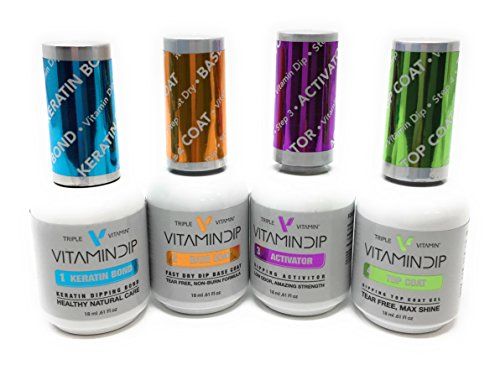 New Triple Vitamin Dip Liquid Set for Your Choice (Set of 4: Step 1,2,3 &amp;4)