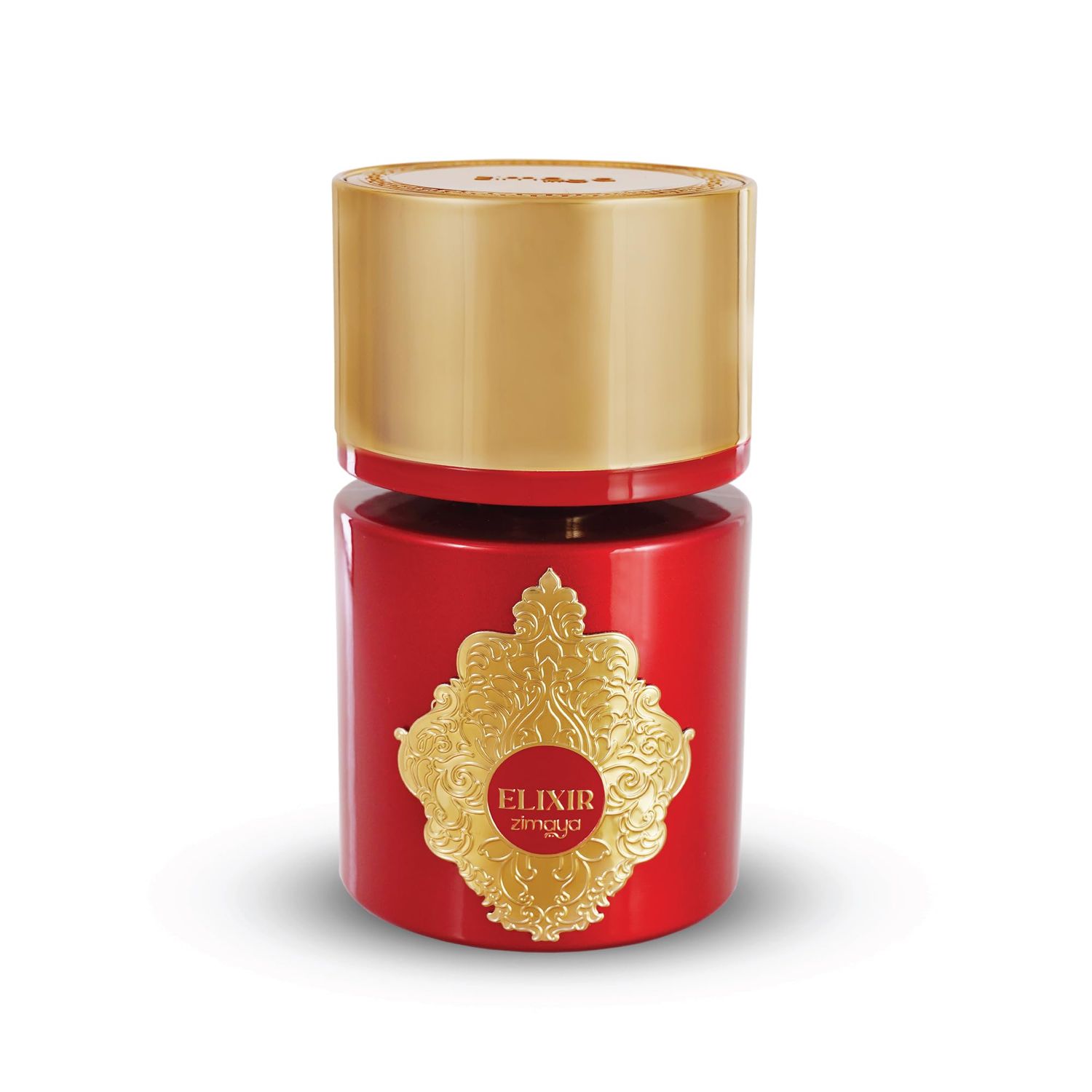 zimaya Elixir Red Pour Femme Eau De Parfum, 3.4 Fl. Oz - Luxurious &amp; Captivating Feminine Fragrance with Vanilla, White Peach &amp; Musk