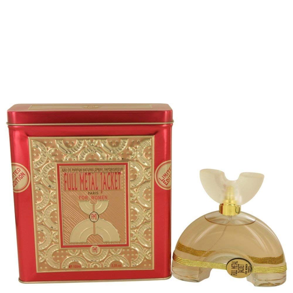 Full Metal Jacket By Fmj Parfums For Women. Eau De Parfum Spray 3.3 Ounces