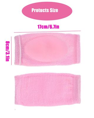 Elbow Moisturizing Sleeve Elbows Gel Cover Heel Socks Elbows Sleeves Elbow Pads for Exfoliating Soften Moisturizing Dry Cracked Skin Care 1 Pairs