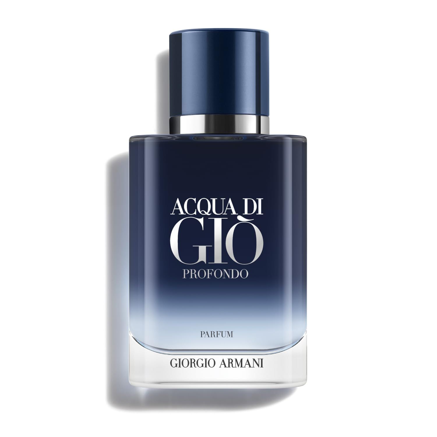 Armani Beauty - Acqua di Gi Profondo - Eau de Parfum - Cologne for Men - Fougre Aromatic &amp; Ambery Mens Fragrance - Bergamot, Everlasting essence, Cistus &amp; Patchouli Not - 1.0 Fl Oz