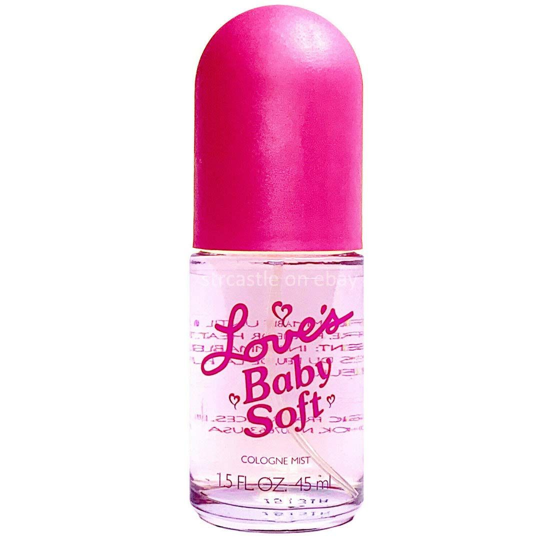 Dana Classic Fragrances Loves Baby Soft Cologne Mist 1.5 Fl. Oz Soft n Gentle | NEW RARE Discontinued (unboxed)