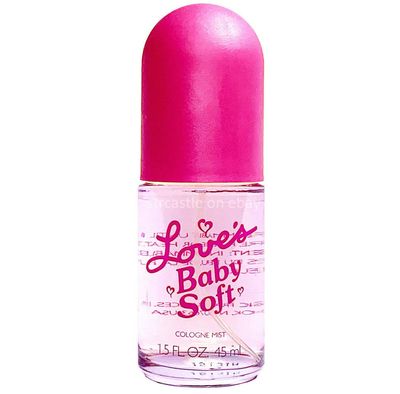 Dana Classic Fragrances Loves Baby Soft Cologne Mist 1.5 Fl. Oz Soft n Gentle | NEW RARE Discontinued (unboxed)