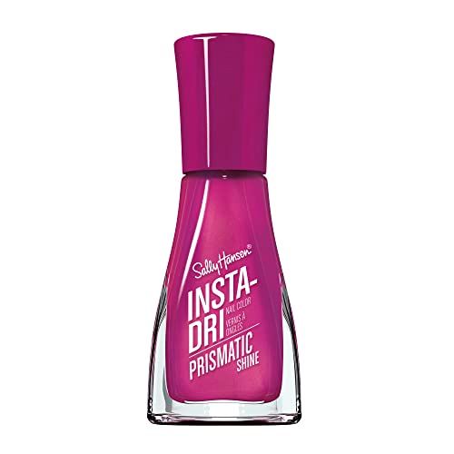 Sally Hansen Insta-Dri,The Future Is Fushia, Quick Dry, Long Lasting, Streak-Free Shine, Pink Nail Polish