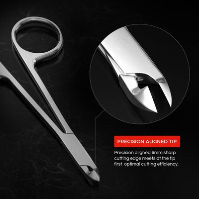 Suvorna 4 cuticle scissors for nails cuticle trimmer, cuticle nippers professional, cuticle clippers professional, cuticle scissors extra fine curved, cuticle cutter & cuticle remover for nails.