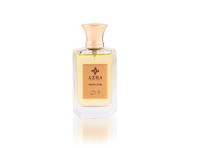 Azha Perfumes Oudn Cuir Eau De Parfum Men Spray 100ML (3.38 OZ) Arabian Perfume for Men Aromatic Fougere Notes Of Oud And Pacthouli, Long Lasting Perfume For Men, Luxurious Fragrance
