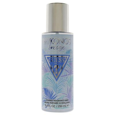 GUESS Destination Mykonos Breeze Shimmer Body Mist Spray, 8.4 Fl Oz