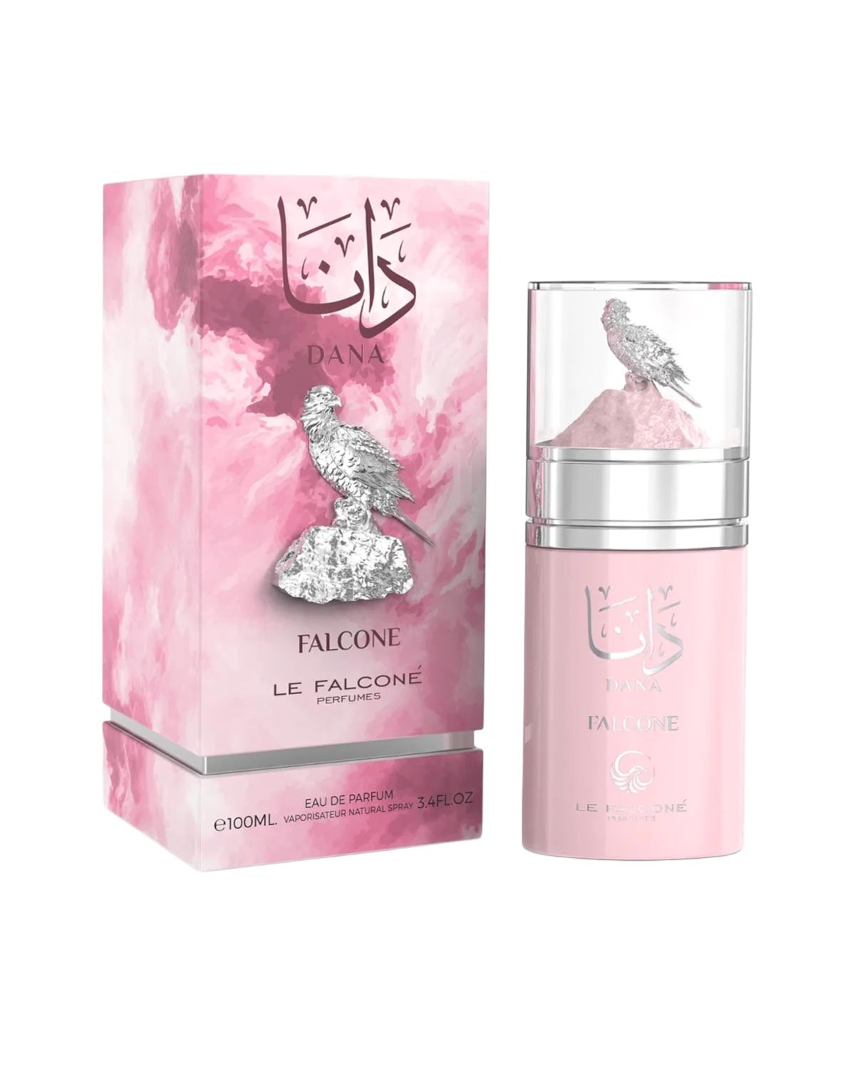 Dana Falcone Eau de Parfum, Pink, 3.4 FL OZ, 100ml Natural Spray