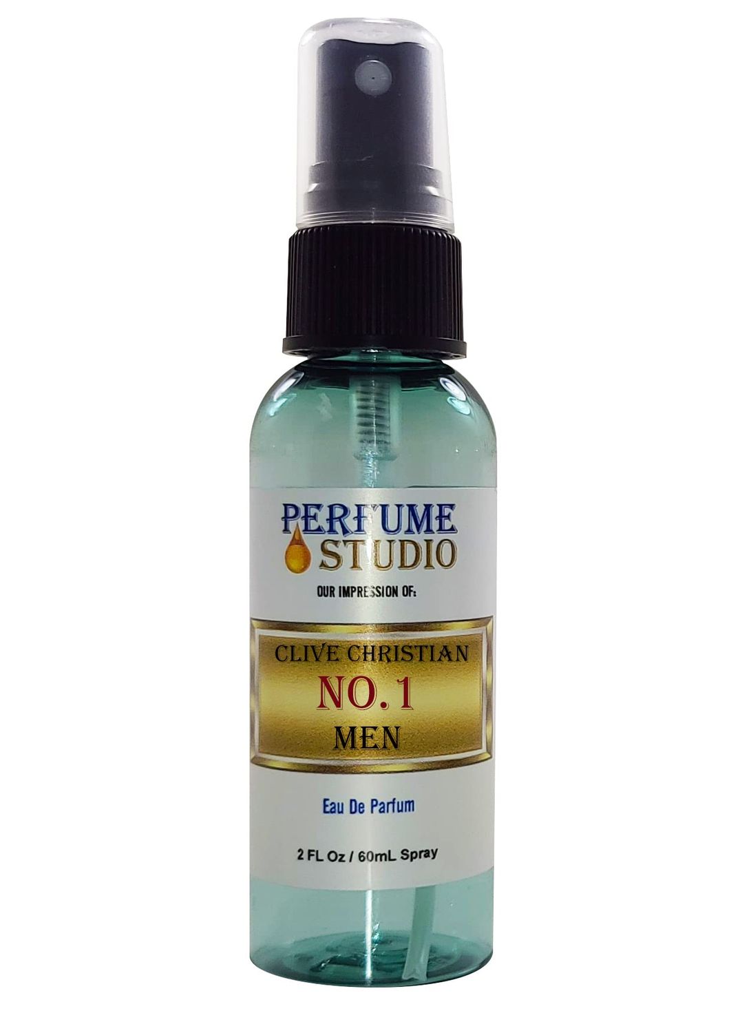 Perfume Studio Luxury Impression Fragrance, 2oz Eau de Parfum Spray, Compatible to: (CLIVE NO. 1 MEN)