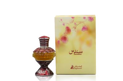 A ASGHARALI Sundus Attar Perfume - Oudh Attar Alcohol Free - Oriental Floral Fragrance Oil Perfumes for Women 15 ML