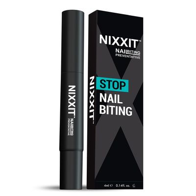NIXXIT Nail Biting Treatment for Children and Adults - Stop Nail Biting Pen and Thumb Sucking for Adults &amp; Kids - Non Glossy Bitter Taste - Safe &amp; Effective Solution - USA Made