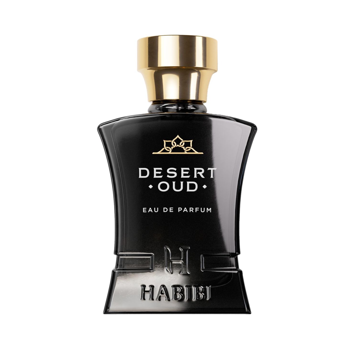 H HABIBI Desert Oud Perfume for Men - Eau de Parfum 75 ml (2.5 Oz), Long Lasting Bold Men Perfume, Floral Woody Scent, Signature Arabian Cologne, Luxury gift for Fathers Day &amp; Special Occasions