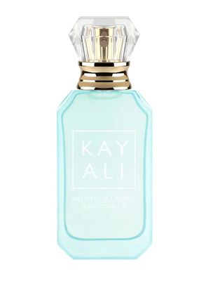 KAYALI Maldives in a Bottle Ylang Coco | 20 Eau de Parfum - 10ml Deluxe Mini Bonus Nest NY Sicilian Tangerine Body Cream, 30 ml, Clear