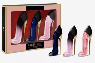 Carolina Herrera Good Girl Perfume Mini Set, 0.24 oz, 3-Piece Collection with Good Girl, Blush, and Blush Elixir
