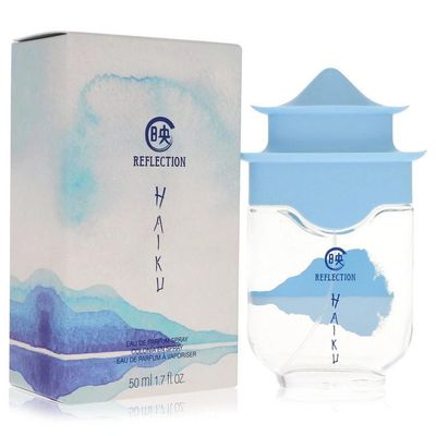 AVON Haiku Reflection Eau de Parfum - Fresh Green Floral Fragrance with Water Accord, Acacia Blossom &amp; Amber Wood, 1.7 fl oz - Zen-Inspired Mindfulness Perfume from