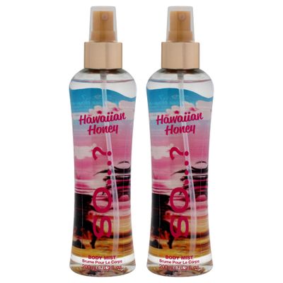 So? Hawaiian Honey Body Mist - Floral and Vanilla Perfume for Women - Long Lasting Body Spray for Women - Vegan, Cruelty Free - 2 pc