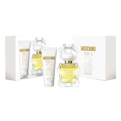 MOSCHINO Toy 2 Travel Set For Women EDP 3.4 Fl Oz Perfumed Body Lotion 3.4 Fl Oz