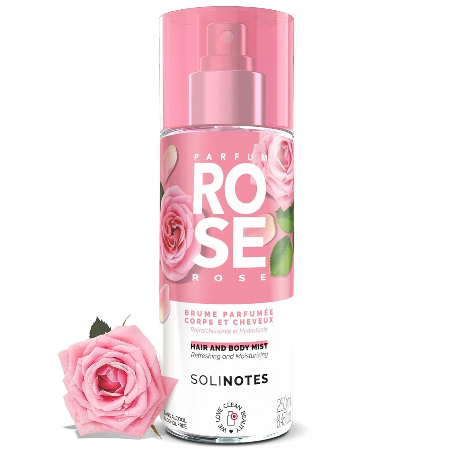 Solinotes Paris Rose Brume parfume 250ml