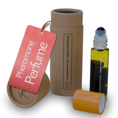 VR WELLNESS LAB Pheromone Perfume with Infused Essential Oils - Obsidian Roll - Attraction Element with Long-Lasting Scent - Unisex For Men and Women