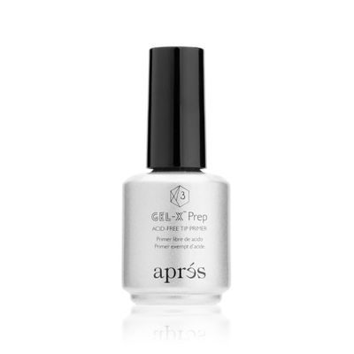 Apres Gel-X Prep Acid-Free Tip Primer 15 ml, Nail Tip Etching Prep for Improved Adhesion