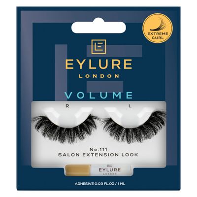 Eylure Salon Extension Look False Eyelashes, Volume No. 111, 1 Pair