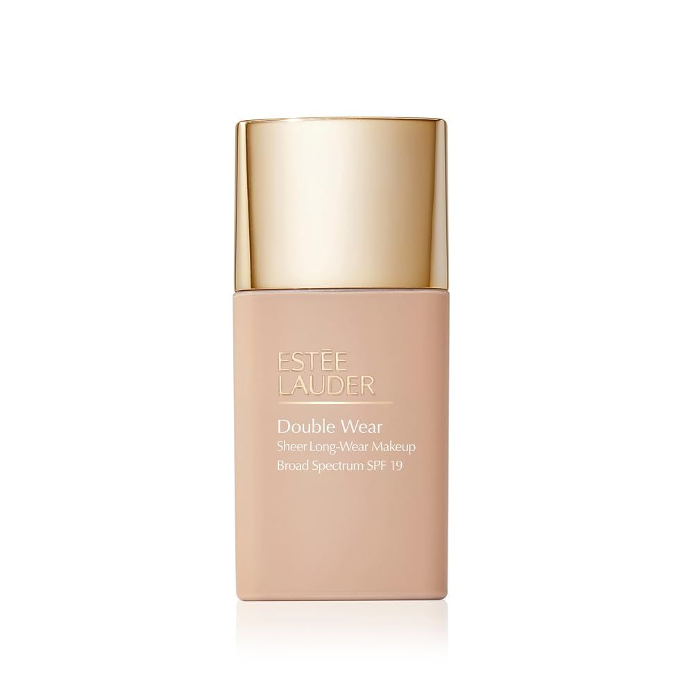 Este Lauder Double Wear Sheer Matte Foundation SPF 19 | 12-Hour Wear, 1.0 Fl Oz, 2C3 Fresco