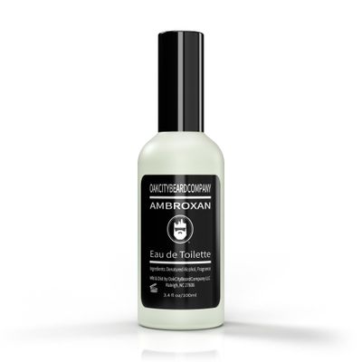 Oak City Beard Company Ambroxan - (3.4oz-100ml) - Cologne - Eau de Toilette - Amber - Velvety - Sweet - Musky - Perfume