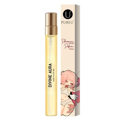 PUREU Pheromones Perfumes for Women &amp; Men-Inspired by GODD_ESS Long Lasting &amp; Enhanced Scents Pheromone Perfume Oils Cologne for Men Wife Gift Ideas,Travel Size 0.4oz/12 mL-Divine Aura 89
