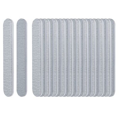 ForPro Professional Collection Mini Foam Board, Zebra, 100/180 Grit, Double-Sided Manicure Nail File, 3.5 L x .5 W, 50-Count