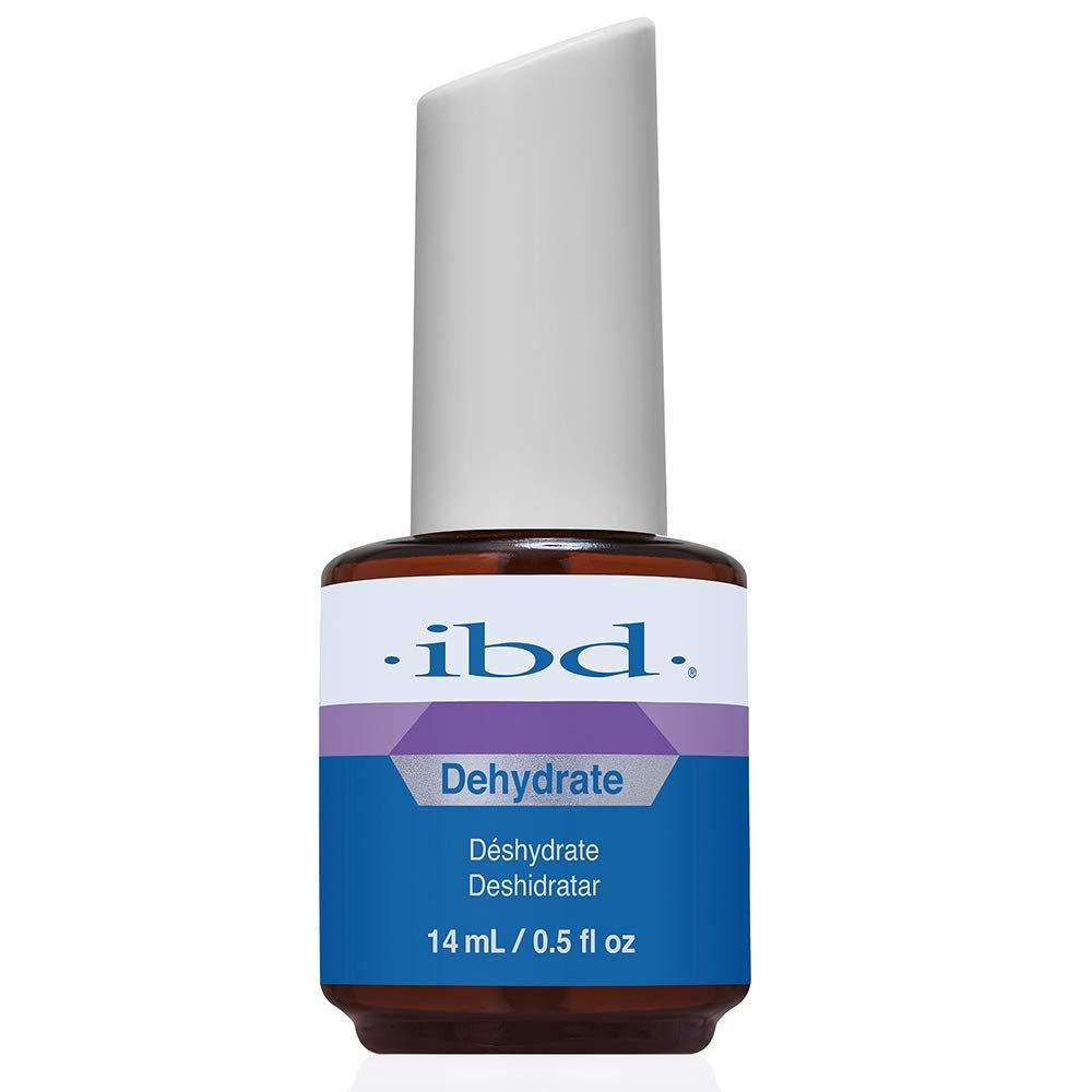 ibd Dehydrate - Nail Dehydrator for Gel &amp; Acrylic Nails, Nail Prep Solution, Long-Lasting Adhesion &amp; Quick-Drying Formula, 0.5 fl oz