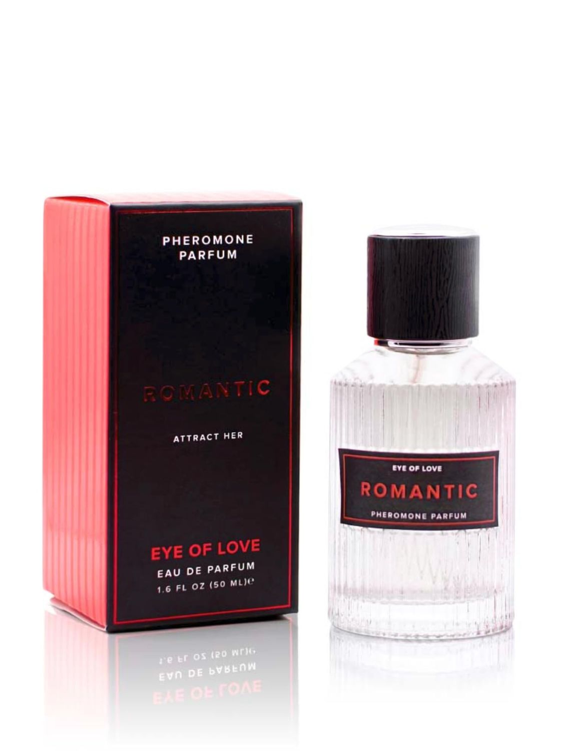 Eye Of Love Romantic Pheromone Cologne for Men - Exudes Confidence &amp; Charm - 50ml Deluxe Parfum - Amplify Your Natural Allure with Long-Lasting Fresh Scent
