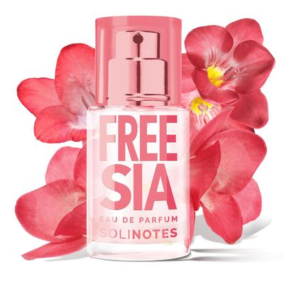 SOLINOTES Freesia Perfume for Women - Eau De Parfum | Delicate Floral and Soothing Scent - Made in France - Vegan - 0.5 fl.oz
