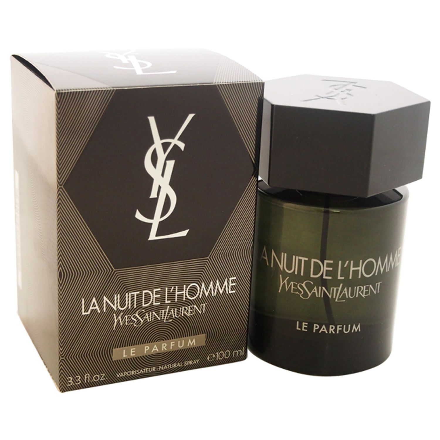 Yves Saint Laurent La Nuit De Lhomme Le Parfum Eau de Parfum Spray for Men, 3.3 Ounce