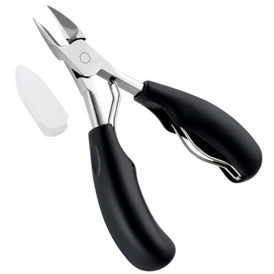 Amrules Toenail Clippers, Professional Ingrown Toenail Tools, Nail Treatment Foot Tool for Thick &amp; Ingrown Toenails, Stainless Steel Pedicure Tools with Sharp Curved Blade for Men Women &amp; Seniors