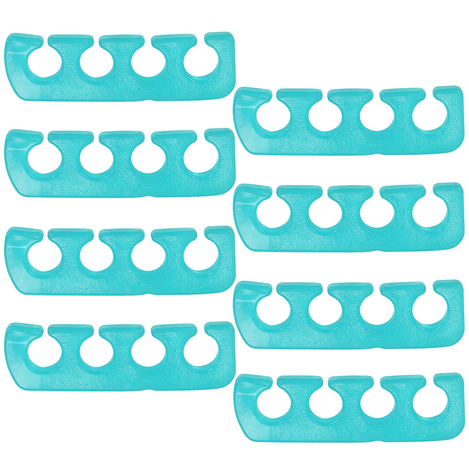 Iconikal Pedicure Gel Toe Stretcher and Separator, 8-Pack Bunion Relief Spa Day Relaxing Pamper Treatment Vacation Supply