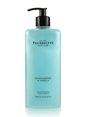 Pecksniffs Classic Sandalwood &amp; Vanilla Scented Moisturizing Hand Wash | 750ml, 25.3 Fl oz
