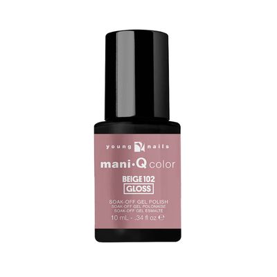 Young Nails Mani-Q Gel Polish, Color Gel Nail Polish For Natural Or Artificial Nails, Cure With LED Or UV Light, Soak Off Gel Polish 0.34 fl oz.