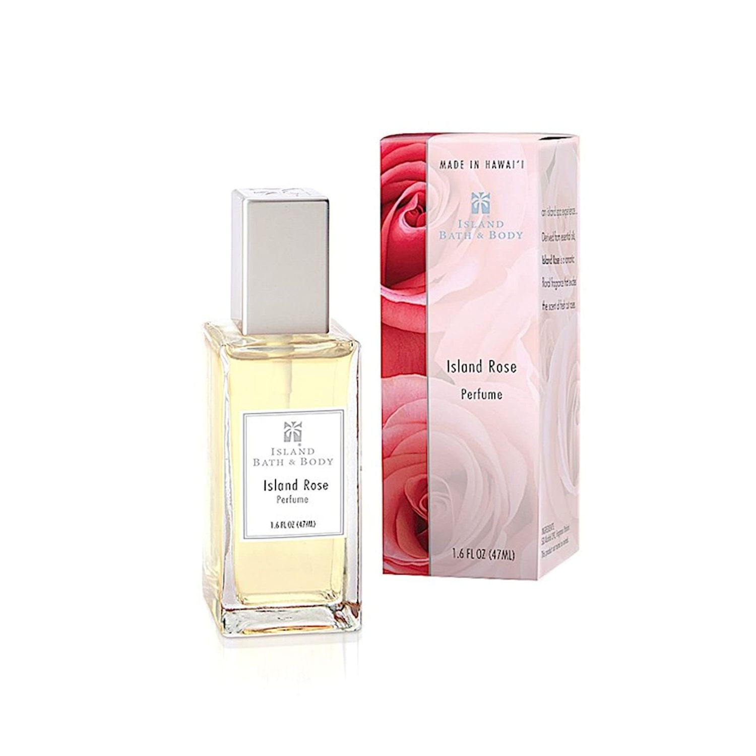 Island Bath And Body Island Rose Perfume 1.6 Ounce Made in Hawaii