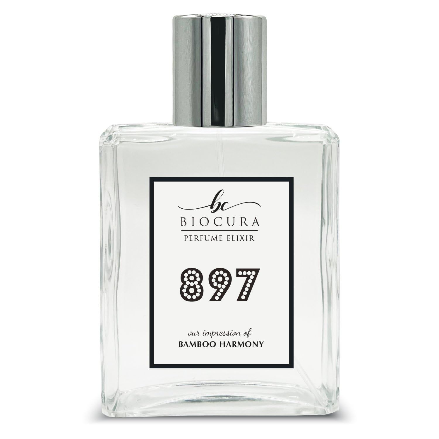 BIOCURA BC Perfume 897 Inspired by Bamboo Harmony For Women &amp; Men Fragrance Dupes Eau de Parfum Bottle 3.4 Fl Oz/100ml
