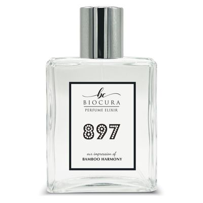 BIOCURA BC Perfume 897 Inspired by Bamboo Harmony For Women &amp; Men Fragrance Dupes Eau de Parfum Bottle 3.4 Fl Oz/100ml