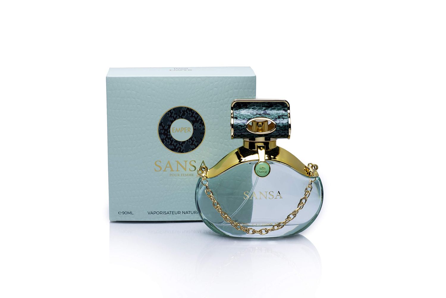 Emper Sansa, womens perfume, eau de parfum, vaporisateur natural spray, (90 ml /3.0 Fl. Oz) Long-lasting fragrance